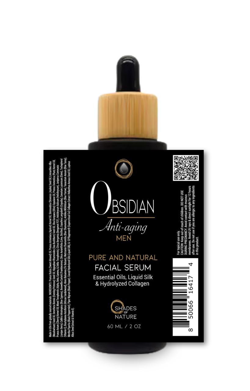 OBSIDIAN ~ Anti-Aging Facial Serum (Men's)